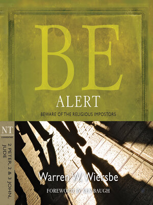 cover image of Be Alert (2 Peter, 2 & 3 John, Jude)
